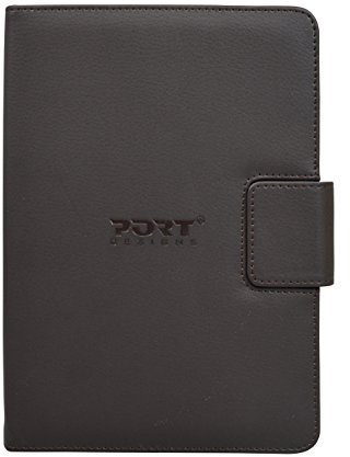 Port Designs Muskoka Slim Universal Protective 7 inch Black Case for Samsung Galaxy/iPad/Kindle Tablets