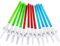 Super Z Outlet Cupcake-Dekoration mit Lichtschwert, für Kindergeburtstag, Party, Fan-Shows, Filme, 10,2 cm hoch, 12 Stück