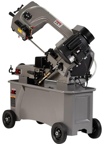 JET 7 x 12 Horizontal/Vertical Metal Band Saw, 3/4 HP, 115/230V 1Ph (HVBS-712)