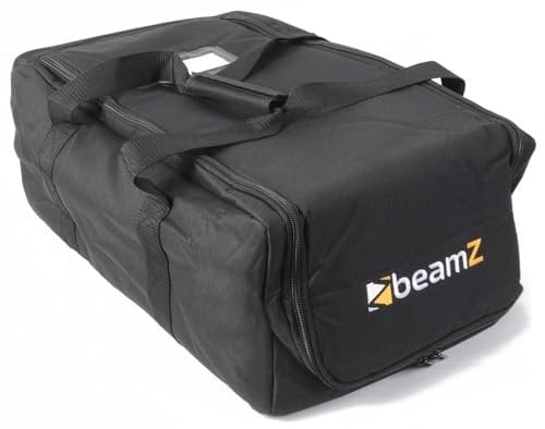 BeamZ AC-131 - Valise Souple pour Projecteurs, Couleur Noire, 530 x 215 x 330mm, Transport de Jeux de Lumière, Idéal DJ Mobiles