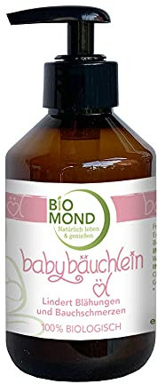 BIO Baby Bäuchleinöl Babyöl BIOMOND 200 ml/ohne Zusatzstoffe / 100% BIO/Naturkosmetik/bei Blähungen/von Hebammen empfohlen