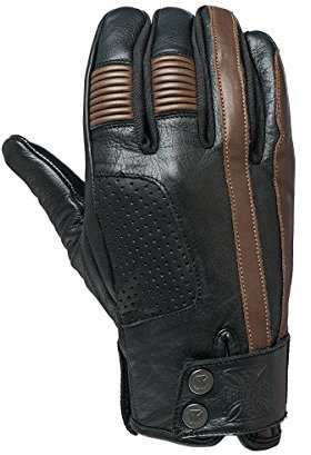 West Coast Choppers Handschuhe Grunge Leather Riding Glove , Größe:XXL, Farbe:Tobacco Brown
