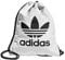 adidas Originals Originals Trefoil Sackpack, Weiß/Schwarz, Einheitsgröße, Originals Trefoil Sackpack