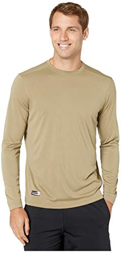 Under Armour Men's Tactical Tech Long-Sleeve Shirt, Federal Tan, XXXXL