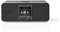 Nedis - Internetradio - 42 W - DAB+ - UKW - Bluetooth® - Farbe: Schwarz - Weck und Snooze Funktion - App-Steuerung