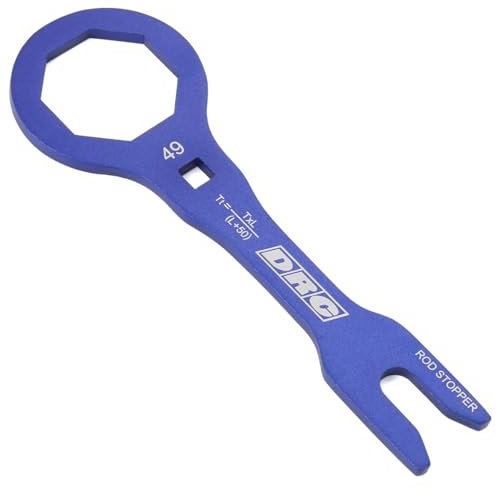 BUD RACING - Clé de fourche Moto 49mm- Bleu - YZ/F 06+ - KXF 450 06/14 - CRF 450 09/14