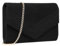 Miss Lulu Clutch Damen, Elegante Envelope Pochette, Vegan Wildleder Handtasche Klein Clutch Umschlag Crossbody Schultertasche Tasche Abendtasche