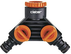 Nez de robinet double robinet - Arrosage Claber