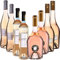 Best of Provence - Lot de 8 bouteilles - Minuty : M*2 / Prestige*2 - Miraval : Studio*2 / Jolie-Pitt*2 - Côtes de Provence Rosé 2019 (8 * 75cl)