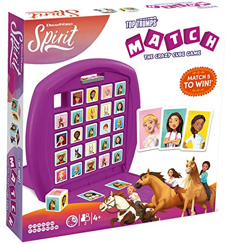 Winning Moves - Match - Spirit - Mit Lucky, Pru, Abigail & Co. - Alter 4+ - Multilingual