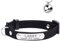Yonsbox Personalisiert Anti Strangulation Katzenhalsband mit Namen Glöckchen Sicherheitsverschluss Adresse 20-26 cm Hals Adjustable Schwarz Katzen Halsbänder für Alle Hauskatzen