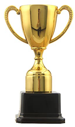 TOYANDONA Mini Trophy Award Trophy Gold Cup Trophies Winners Cup Award for Football Soccer Baseball Carnival Prize Party Favors