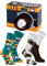 Rainbow Socks - Damen Herren Lustige Socken in der Kamera für sie und für ihn 2 Paare - Größen 41-46