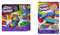 Kinetic Sand Sandisfactory Set für Indoor Sandspiel & Regenbogen Mix Set mit 383 g 3 Farben und Förmchen