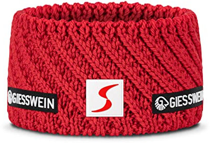 GIESSWEIN ÖSV Headband Zugspitze - Ski Austria Merino Stirnband, Damen & Herren Ohrenwärmer aus Merinowolle, Warm gefütterte Ohrenschützer, Unisex Kopfband