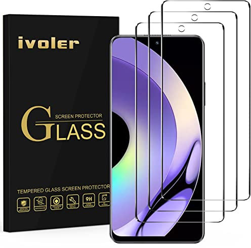 ivoler 3 Piezas Protector de Pantalla para Honor X8a / Honor X8 4G, Cristal Vidrio Templado Anti-Arañazos, Dureza 9H, Antihuellas, HD Transparente, Sin Burbujas