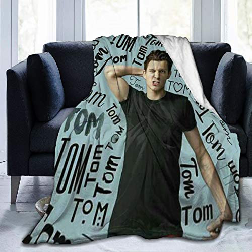 YINGD Tom-Holland Decke Ultraweich Microfleece Wohnzimmer Schlafzimmer Warm Decke