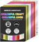 50 Blatt A4 Mixed Color Mirror Cardstock Paper, Tonkarton DIN-A4, 10 Farben, 250g /m², Metallic Reflektierendes Papier, Fotokarton für Schule, Hobby, Kinder & DIY, Fotoalben, Geschenke, Kreativität