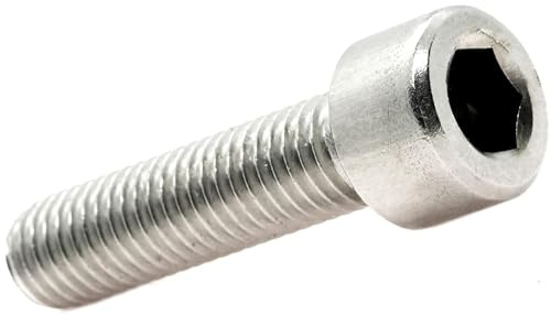 Tornillos Allen M10 (10 mm x 35 mm) - Tornillos de acero inoxidable A2 (paquete de 20)