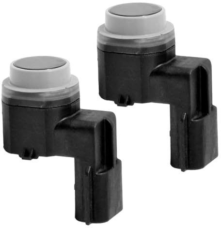 Hoypeyfiy 2 pezzi 28438-4EA0A Kit sensore di retromarcia di parcheggio anteriore e posteriore PDC di ricambio per Nissan Qashqai J11 X-Trail 2013-2022 Sistema di assistenza al parcheggio