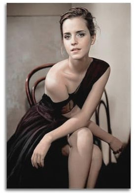 Zweig Poster mit Schauspieler-Emma Watson, dekoratives Gemälde, Leinwand, Wandposter und Kunstdruck, moderne Familienschlafzimmer-Dekoration, Poster, 50 x 75 cm