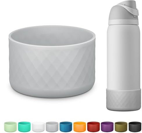 Silicone Boot for Owala Water Bottle 32 oz, Anti-Slip Protective Sleeve for FreeSip/Twist/Flip Stainless Steel Water Bottles Accessories