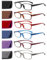 Kerecsen Reading Glasses Men Women 6 Pack Fashion Spring Hinge Readers Comfortable Glasses for Reading(1.5, 6 Multicolour)