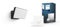Philips Hue White & Color Ambiance Projecteur Extérieur DISCOVER Aluminium Noir & Smart Button bouton télécommande intelligent connecté, variateur de lumière