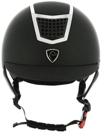 EKKIA EQUITHÈME Reithelm Airy Silber/schwarz, Größe:53-55