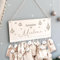 Adventskalender Personalisiert für Kinder | Advent Kalender zum befüllen aus Holz | Wandmontage Weihnachtskalender DIY mit Namen | hellomini (Weihnachtskugel)
