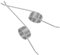 Yardwe 2pcs Trash Can Accessories Can Covers Trash Can Lid Garbage Can Replace Wire Torsional Springs Torsional Spring for Repair Metal Torsional Spring Silver Stainless Steel