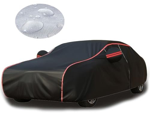 Auto Abdeckplane Autoabdeckung für Opel Adam Rocks 2014-2024,Wasserdicht Atmungsaktiv Vollgarage Autoplane Staubdicht Winddicht Schneedicht UV Schutz Outdoor Garage L1115