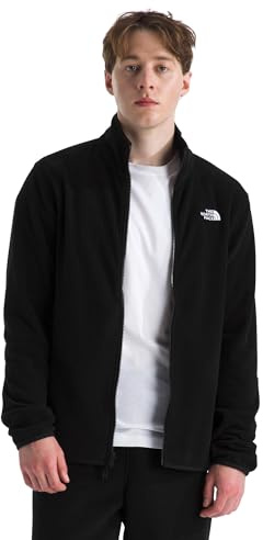 THE NORTH FACE Glacier Fleece Jacket Herren Fleecejacke Longsleeve schwarz schwarz