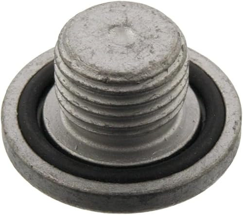 Ölablassschraube mit O-Ring – Ersatzteil – M14 x 1,5 – Zink-Nickel-beschichtet – Kompatibel mit BMW, Opel, Citroën, Peugeot, Ford, Suzuki, Alfa Romeo, FIAT, Saab – OEM: 04572