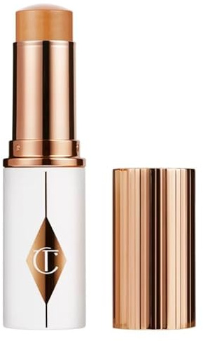 Charlotte Tilbury ORIGINAL Unreal Skin Sheer Glow Tint Feuchtigkeitsspendende Foundation Stick | 9 Gramm | by BELLA (9 TAN, 9 g (1 Pack)