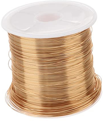 Gogogmee Alambre De Cobre Que Retiene El Color Alambre Esculpir Para Hacer Manualidades Para Crear Pulseras Cuentas