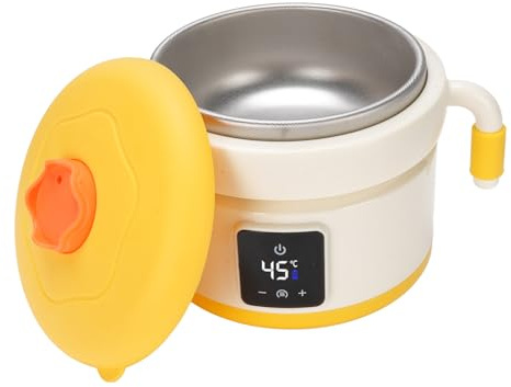 TOPINCN Bol Chauffe-plats Rechargeable en Acier Inoxydable 316, Chauffe-repas pour Tout-petits, Batterie 4500 MAh Intégrée, Bol Thermique Intelligent pour une Alimentation Facile