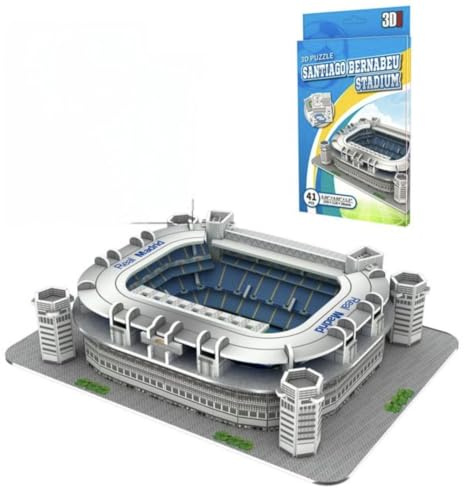 3D Bernabeu Fußballstadion Modell Sammlerstück Puzzle