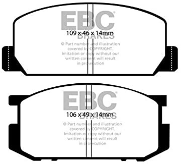 Satz EBC Black Dash Bremsscheiben USR0418