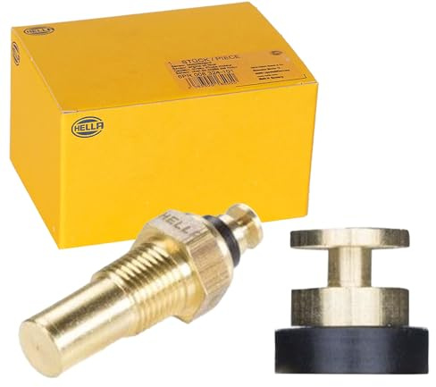 HELLA 6PT 009 107-161 Sensor, Kühlmitteltemperatur - 12V - 1-polig | Kompatibel mit: GM KOREA ESPERO, OPEL ADMIRAL A, ADMIRAL B, ASCONA A, ASCONA A Voyage, ASCONA B, ASCONA C, ASCONA C CC