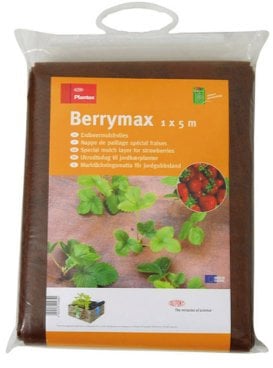 Plantex 4230844 Erdbeervlies Berrymax, 1 x 5 m