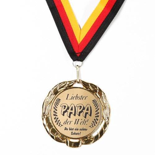 Cera & Toys® Orden am Bande, Scherzgeschenk für viele Gelegenheiten (Liebster Papa)