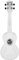Kala MK-SWT/Clear Makala Waterman Composite Sopran-Ukulele, Transparent