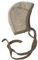 Cosilana Baby Häubchen Fleece, 60% Wolle kbT und 40% Baumwolle KBA