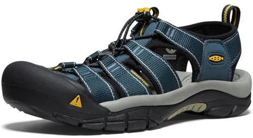 KEEN Herren Newport H2 Sandalen, Navy/Medium Gray, 39.5 EU