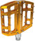 NC-17 Sudpin III S-Pro Plattform Fahrrad Pedale, Gold, One Size