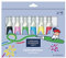 Lefranc Bourgeois - Magic Brush, applicateur de gouache pour enfants - Boîte de 6 x15ml