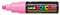 UNI-BALL Marqueur Pte large biseautée POSCA PC8K 8mm Rose Fluo