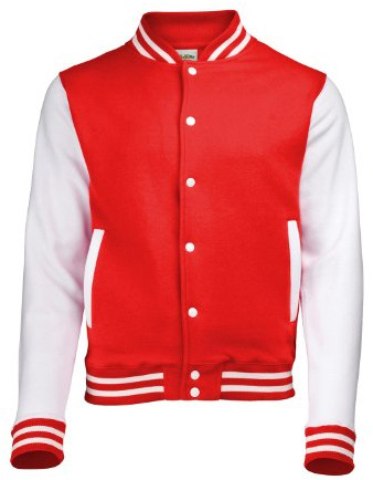 Just Hoods by AWDis Herren Jacke Varsity Jacket
