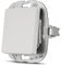REV PrimaLuxe Lichtschalter Taster, 230VAC, 10A, 100W, Unterputz, weiss
